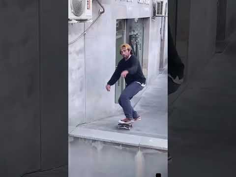 Youtube: Trick: denied ❌<br>Forehead: tested 🧠<br>Street spots stay disrespectful | Shralpin Skateboarding