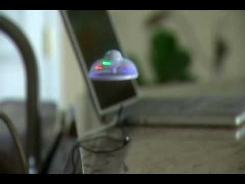 Youtube: Remote Control Mini UFO - Recharges via USB Port!