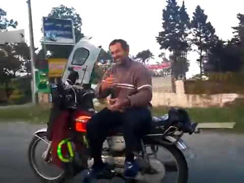 Youtube: Gemütliche Fahrt auf dem Motorrad