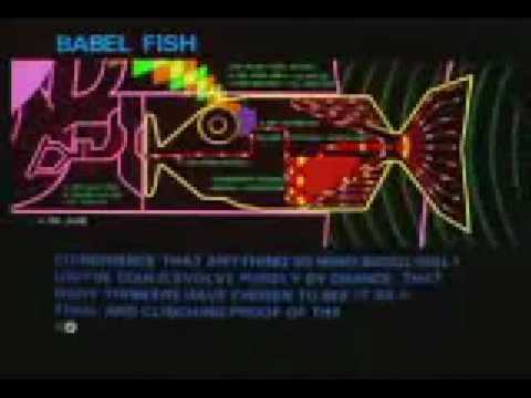 Youtube: Der Babelfisch - The Babelfish - and why god does (not) exist.