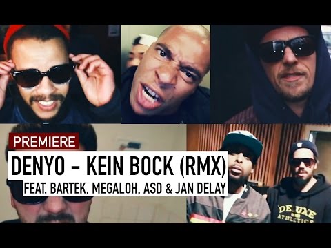 Youtube: Denyo feat. Jan Delay, ASD, Megaloh & Bartek - Kein Bock // Allstar-Remix (16BARS.TV PREMIERE)