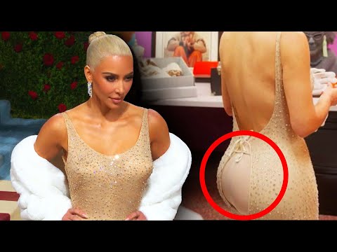 Youtube: Kim Kardashian Getting Backlash for Marilyn Monroe Dress