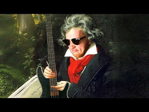 Youtube: Beethoven on slap bass sounds FILTHY