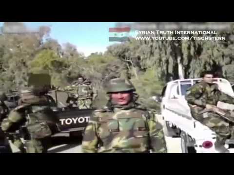 Youtube: Syrian Arab Army convoy with over 140 vehicles and hundreds of soldiers