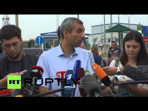 Youtube: Russia: OSCE observers saw no Russian military movement across border