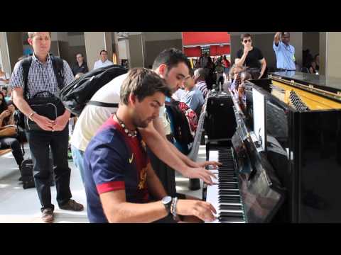 Youtube: Improvisation at the train station in paris!