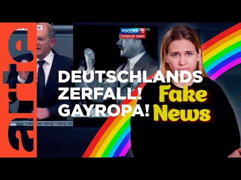Youtube: Deutschland aus Sicht der russischen Propaganda | Fake News | ARTE