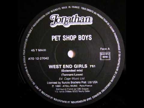 Youtube: Pet Shop Boys - West End Girls (12'' Extended Mix)