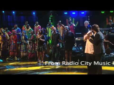 Youtube: Josh Groban and Vusi Mahlasela perform "Weeping" at Mandela Day 2009 from Radio City Music Hall