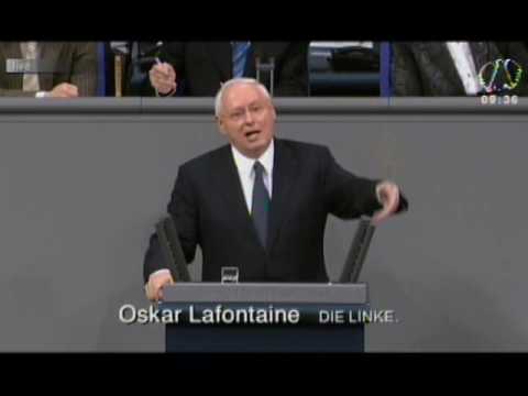 Youtube: Oskar Lafontaine, DIE LINKE: Brutalster Kapitalismus