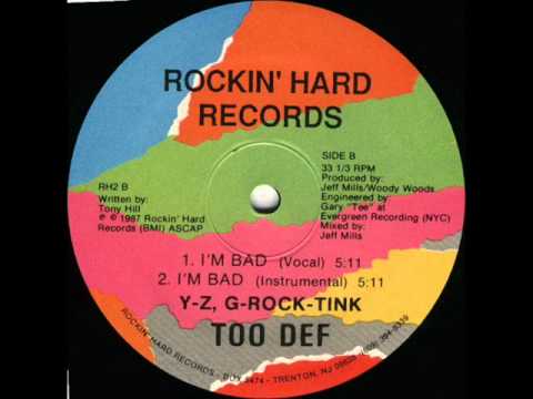 Youtube: TOO DEF - I AM WHO I AM ( rare 1987 NJ rap )