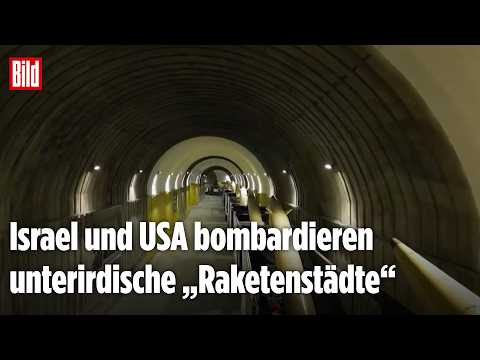 Youtube: BUNKER-BEBEN: Irans Raketenfestung unter Dauerbeschuss