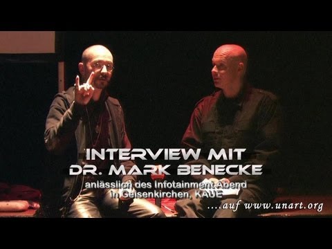 Youtube: UnArt Live TV - Interview Dr. rer. medic., M.Sc., Ph.D. Mark Benecke, Waschkaue Gelsenkirchen 2010