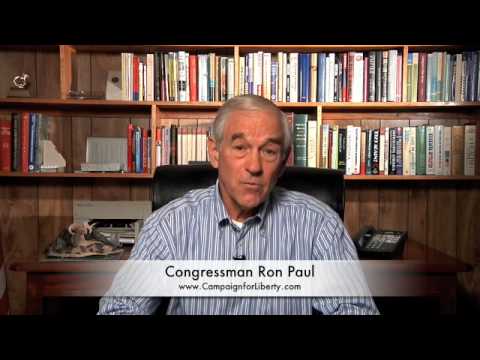 Youtube: Ron Paul on H1N1