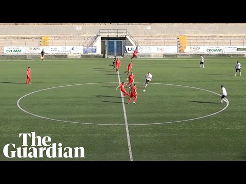 Youtube: The Italian lob: Giardina breaks record with goal 3.81 seconds after kick-off