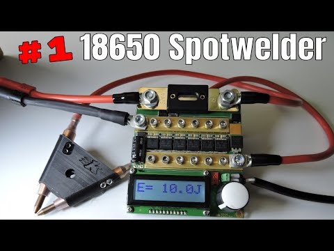 Youtube: kWeld - The best 18650 spotwelder?