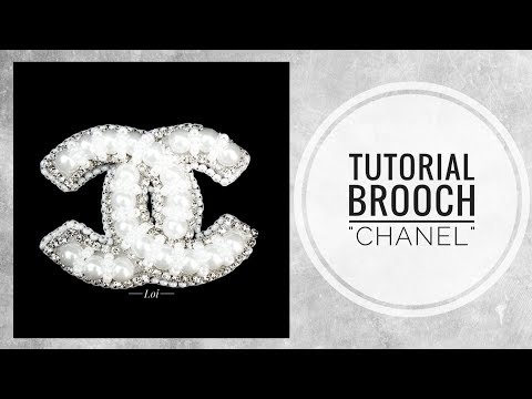 Youtube: #МК - Брошь "Chanel" своими руками | #Tutorial - Brooch "Chanel" with his hands