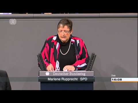 Youtube: Marlene Rupprecht (SPD) zur religiösen Beschneidung minderjähriger Jungen
