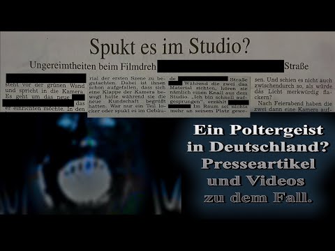 Youtube: Ein Poltergeistfall in Deutschland ...