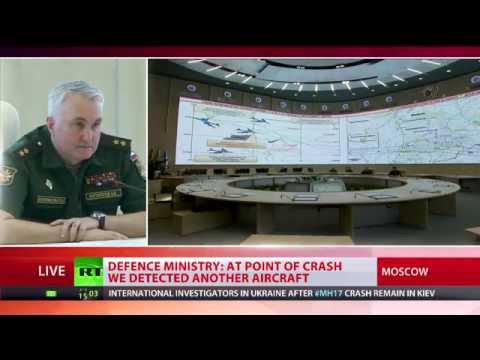 Youtube: Malaysian Airlines plane crash: Russian military unveil data on MH17 incident over Ukraine (FULL)