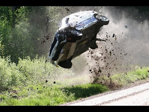 Youtube: Rekord bei Rallye! 6 Autos fliegen in derselben Kurve raus!