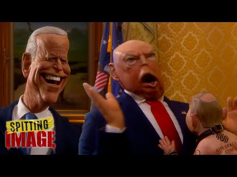 Youtube: Donald Trump Leaves The White House | Spitting Image