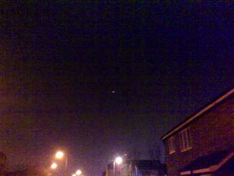 Youtube: New Year UFO 2008 must have wandered what all the fuss was!