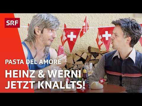 Youtube: Heinz & Werni: Jetzt knallts am ersten August | Comedy | Pasta del Amore | SRF