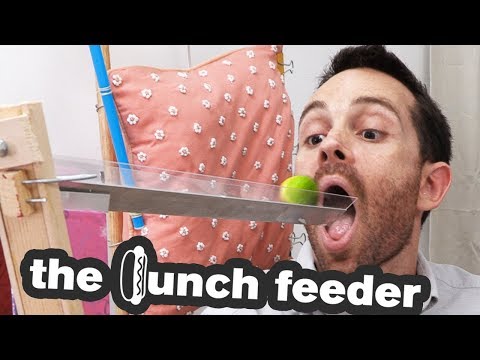 Youtube: The Lunch Feeding Contraption | Joseph's Machines