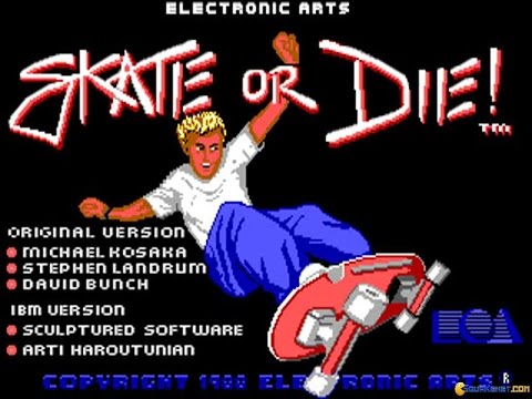 Youtube: Skate or Die gameplay (PC Game, 1987)