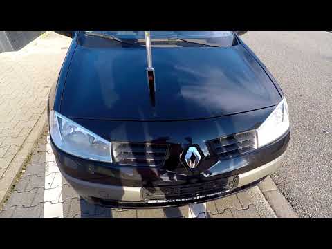 Youtube: Motorhaube öffnen ohne Bowdenzug Renault Megane | open hood with broken cable