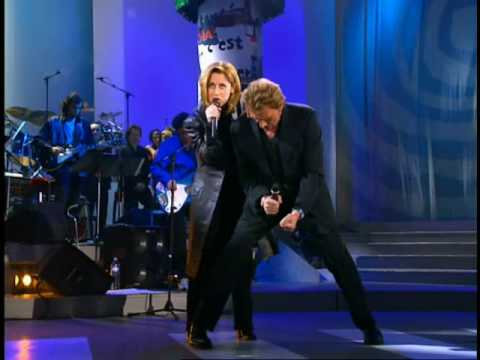 Youtube: Lara Fabian & Johnny Hallyday - Requiem Pour Un Fou (Enfoires en coeur - 1998).wmv