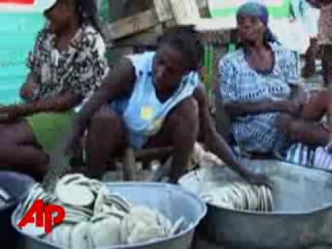 Youtube: Haiti's Poor Forced to Eat Dirt As Food