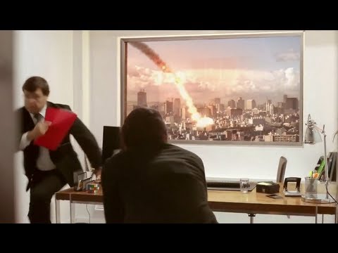Youtube: LG Ultra HD 84" TV PRANK (METEOR EXPLODES DURING JOB INTERVIEW)
