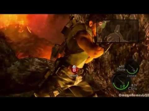 Youtube: Resident Evil 5 - Chris Redfield vs. Boulder