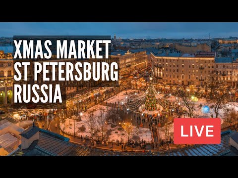Youtube: CHRISTMAS MARKET 🎅🎄in St Petersburg, Russia