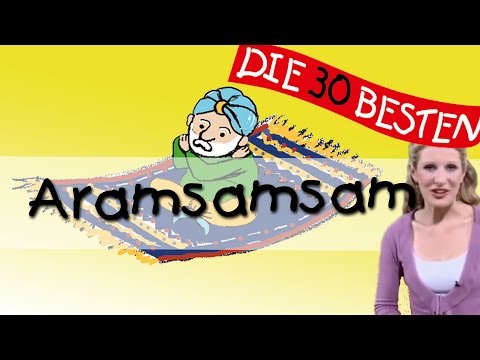 Youtube: Aramsamsam - Anleitung zum Bewegen || Kinderlieder