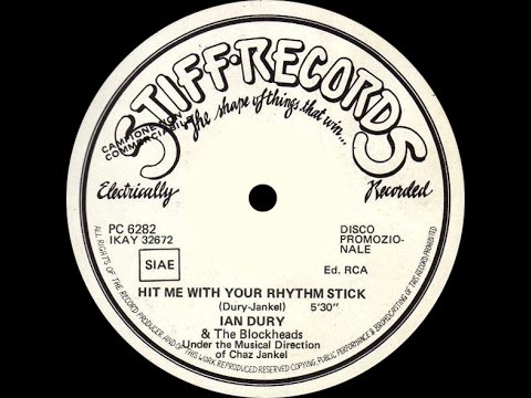 Youtube: Ian Dury And The Blockheads - Hit Me With Your Rhythm Stick (Disco Version) 1978