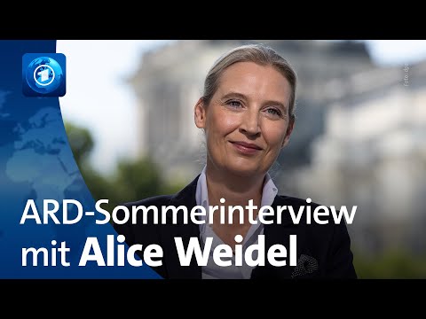Youtube: AfD-Fraktionsvorsitzende Alice Weidel im ARD-Sommerinterview