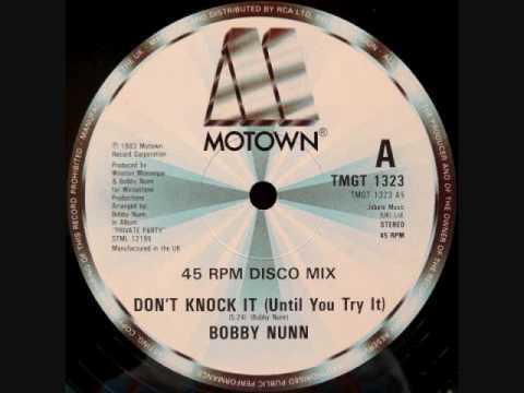 Youtube: Bobby Nunn - Don't Knock It (Until You Try It)