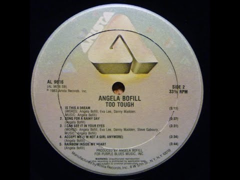 Youtube: Angela Bofill-Is this a dream 1983