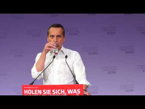 Youtube: Christian Kerns Rede beim SPÖ-Bundesparteirat