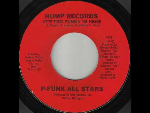 Youtube: P FUNK ALL STARS- it´s too funky in here