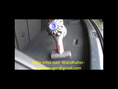 Youtube: Hundehaare im Kofferraum, Aussaugen mit Dyson V11 V10 V8 V7
