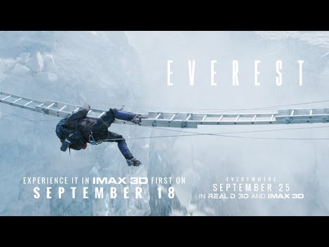 Youtube: Everest – Official IMAX Trailer (HD)