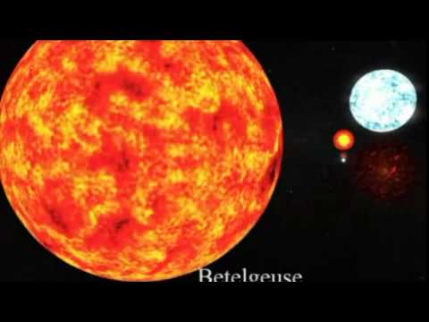 Youtube: Die größten Sterne im Universum