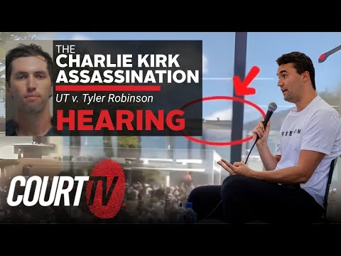 Youtube: LIVE: UT v. Tyler Robinson, Hearing | Charlie Kirk Assassination Case