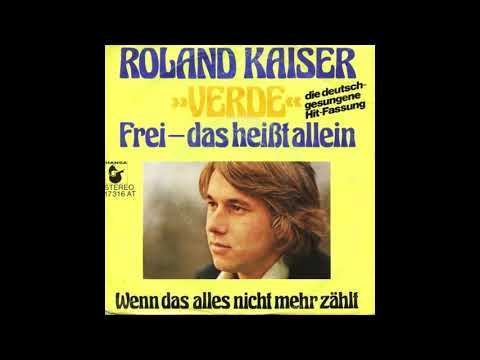 Youtube: Roland Kaiser - Frei - das heißt allein