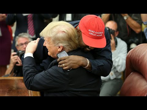 Youtube: Kanye West and Donald Trump Hug at the White House