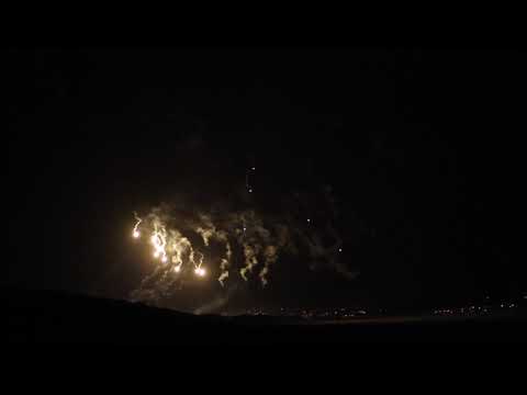 Youtube: Military Night Flare Exercise At Magilligan Point